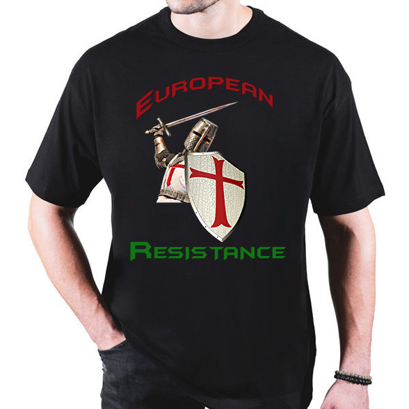 European Resistance-Oversized póló