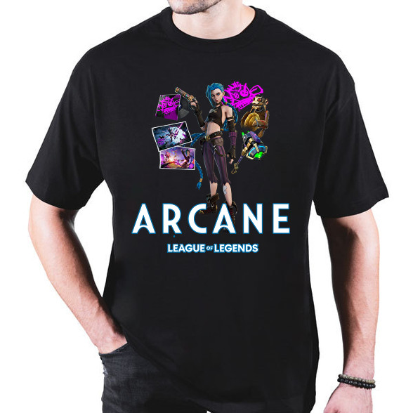 Arcane - LOL-Oversized póló