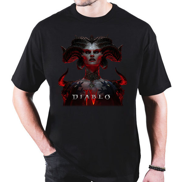 Diablo 4 game-Oversized póló