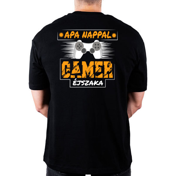 Apa nappal, Gamer éjszaka-Oversized póló