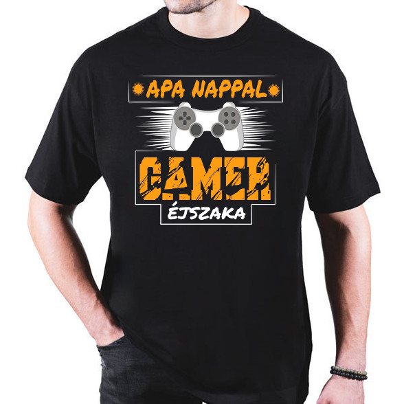 Apa nappal, Gamer éjszaka-Oversized póló