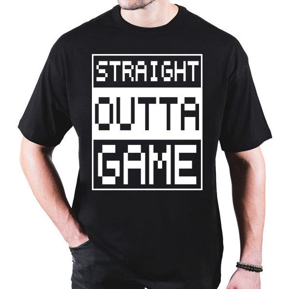 Straight outta Game-Oversized póló