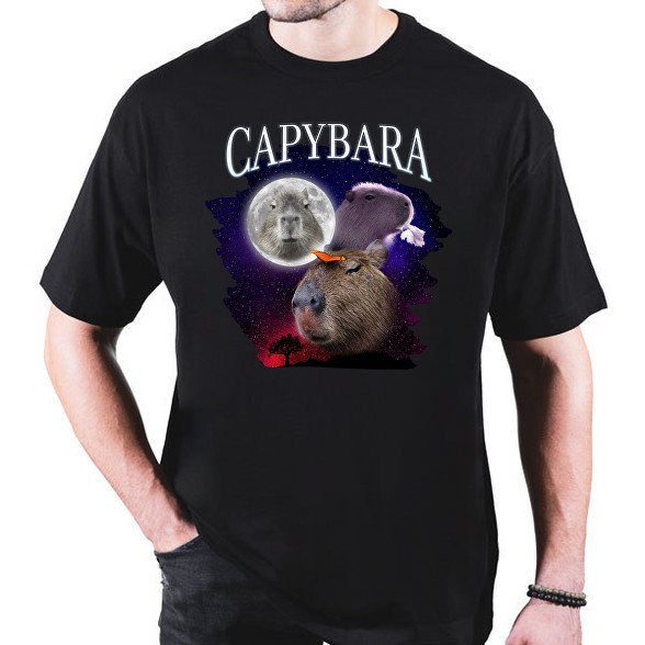 Capybara éj-Oversized póló