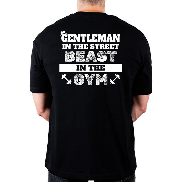 Beast in the gym-Oversized póló