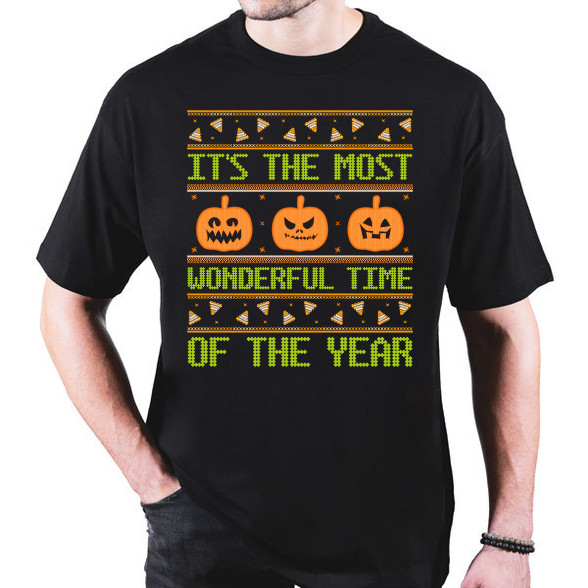 Wonderful Halloween Time-Oversized póló