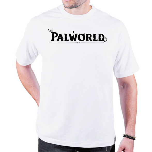 Palworld - fekete-Oversized póló