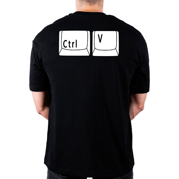 CTRL V-Oversized póló