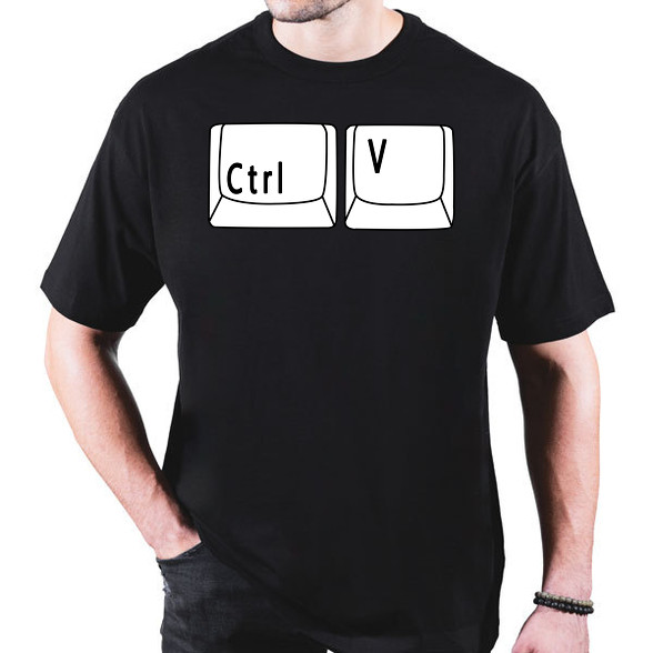 CTRL V-Oversized póló