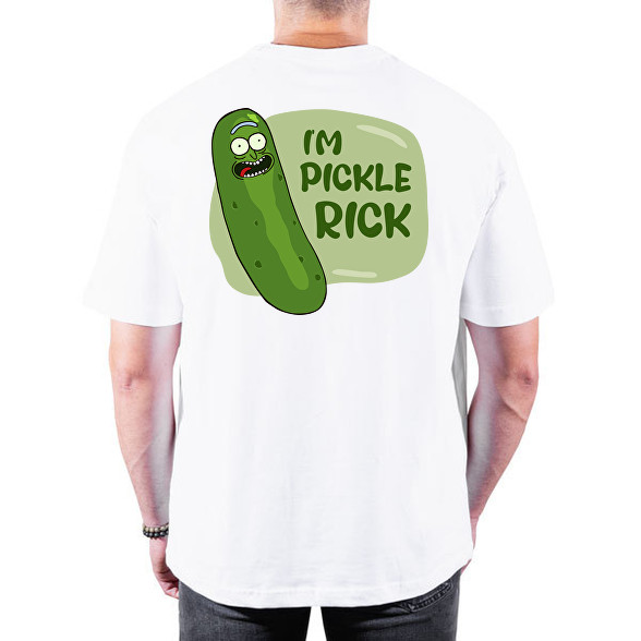 Pickle Rick-Oversized póló