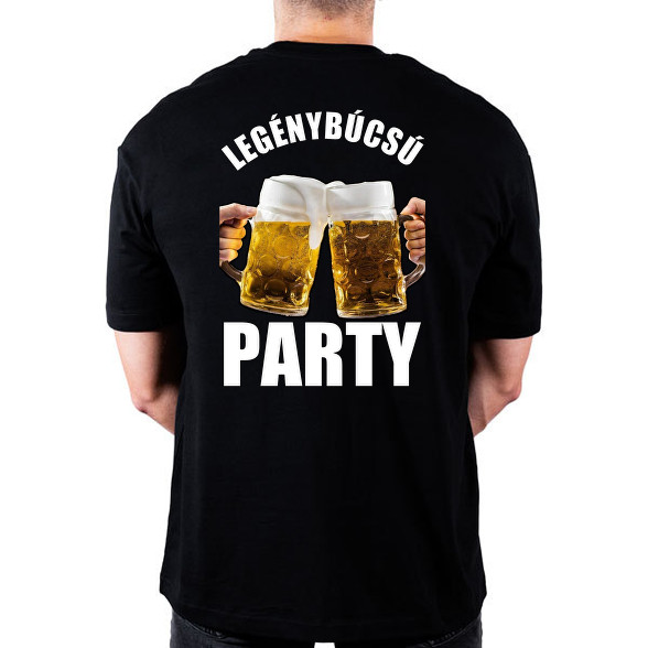 LEGÉNYBÚCSÚ PARTY -Oversized póló