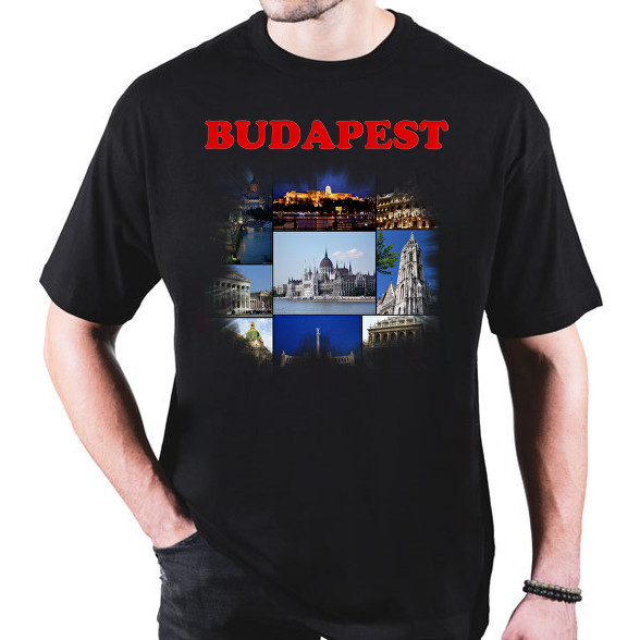 Budapest-Oversized póló