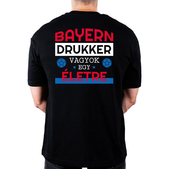 Bayern drukker-Oversized póló