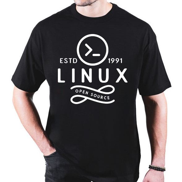 Linux 1991-Oversized póló