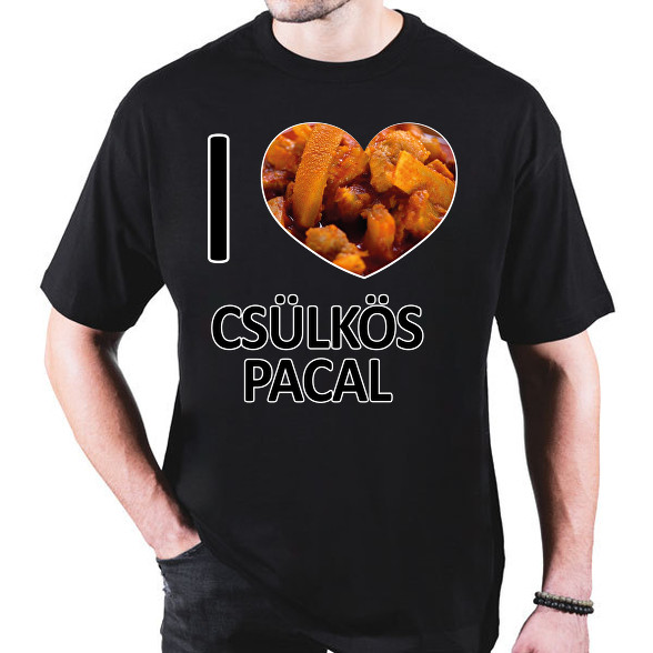 I love Csülkös pacal-Oversized póló