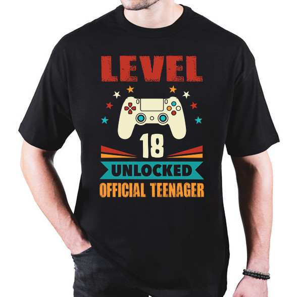 18 éves gamer-Oversized póló