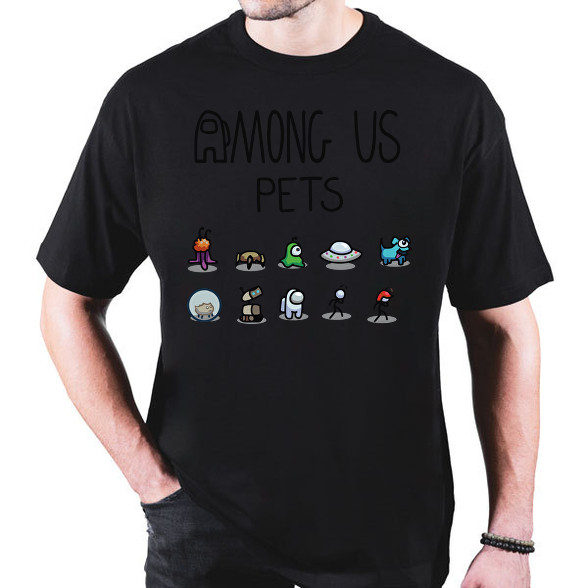 Among us pets-Oversized póló