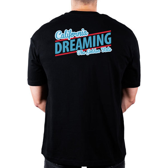 California Dreaming - The Golden State-Oversized póló