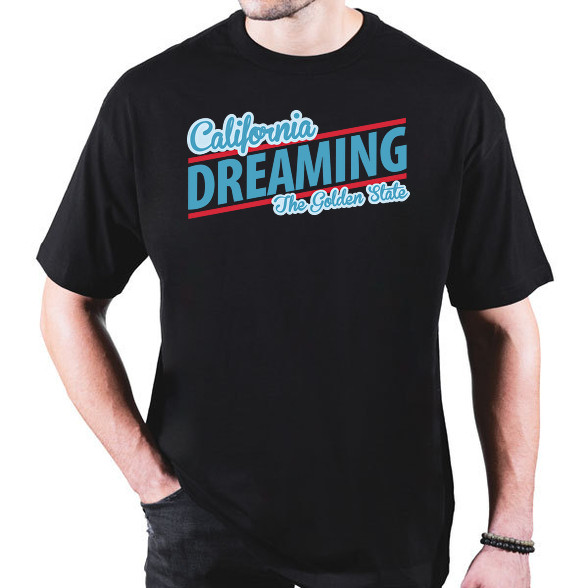 California Dreaming - The Golden State-Oversized póló