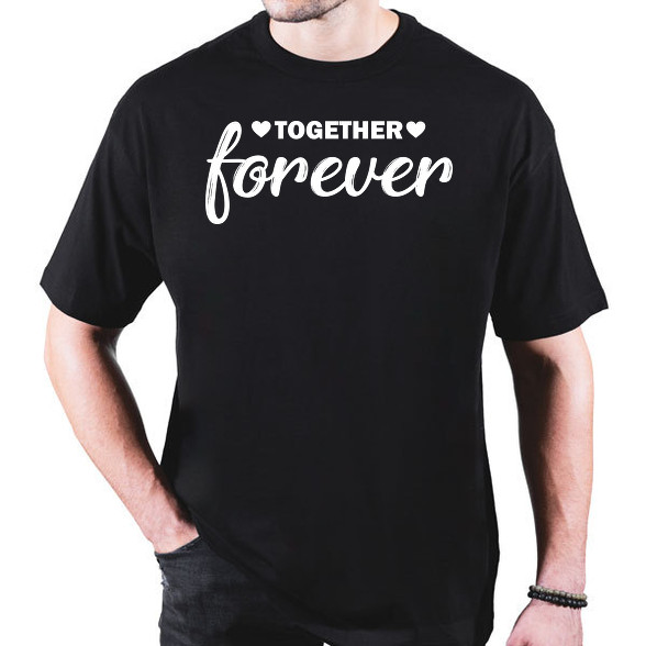 Forever together - páros 2-Oversized póló