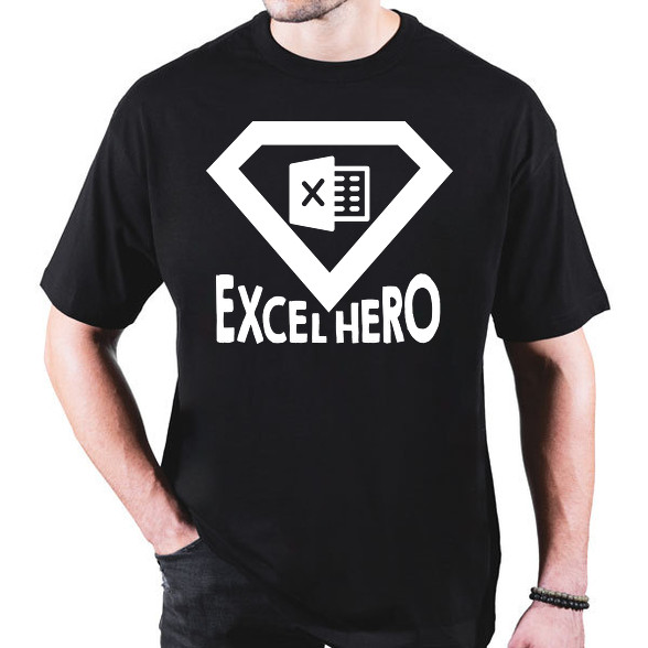 Excel hero-Oversized póló