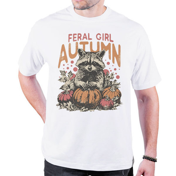 Feral Girl Autumn-Oversized póló