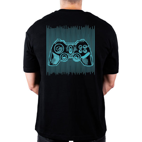 Gamer contoller retro feeling-Oversized póló