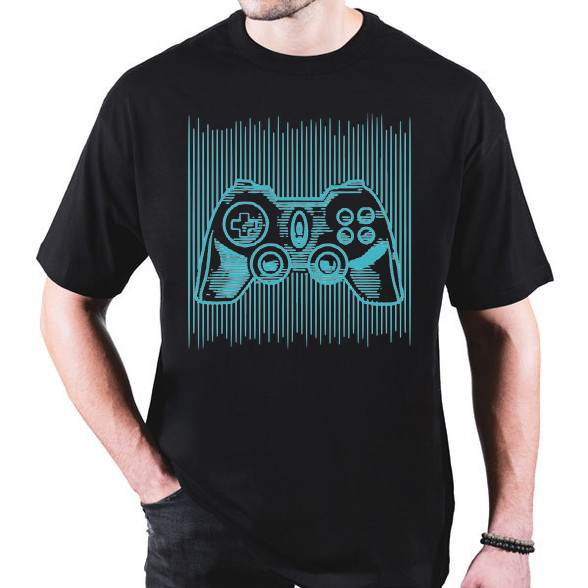 Gamer contoller retro feeling-Oversized póló