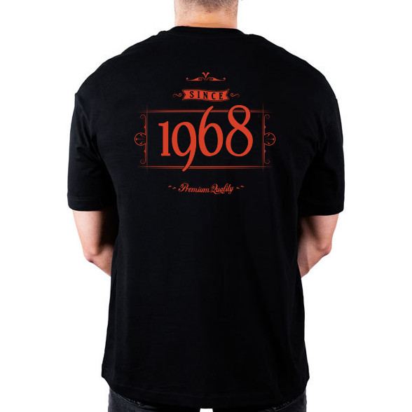 since-1968-red-black-Oversized póló