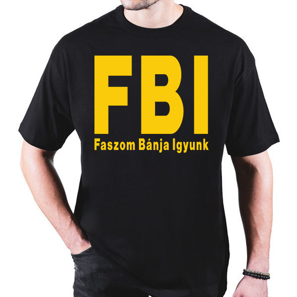 FBI igyunk-Oversized póló