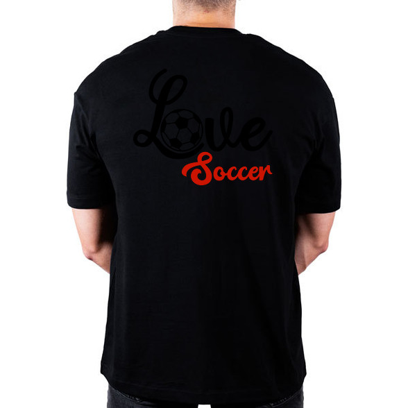 Love Soccer-Oversized póló