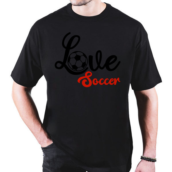 Love Soccer-Oversized póló