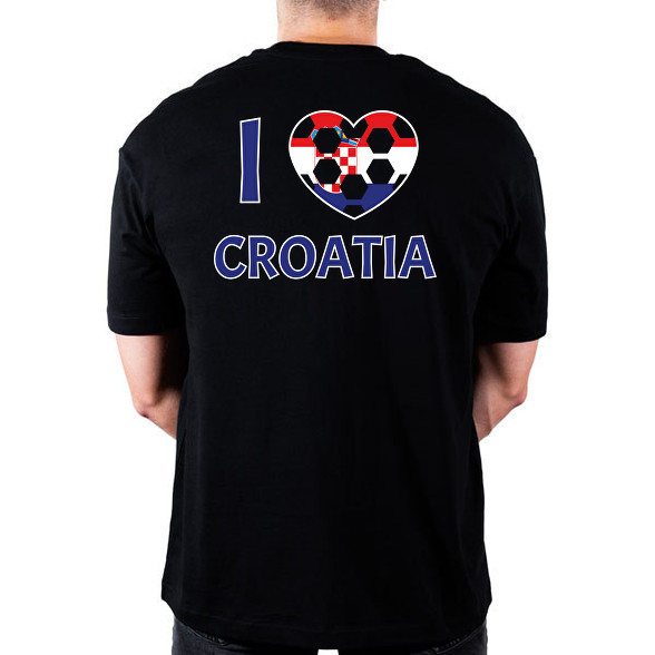 I love Croatia-Oversized póló