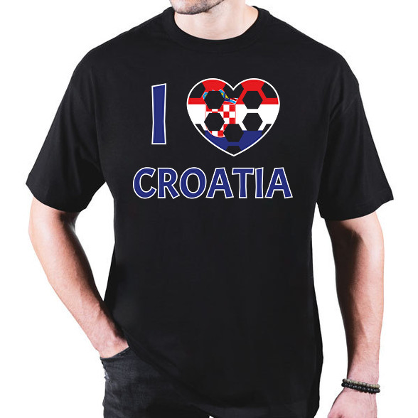 I love Croatia-Oversized póló