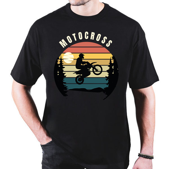 Motocross-Oversized póló