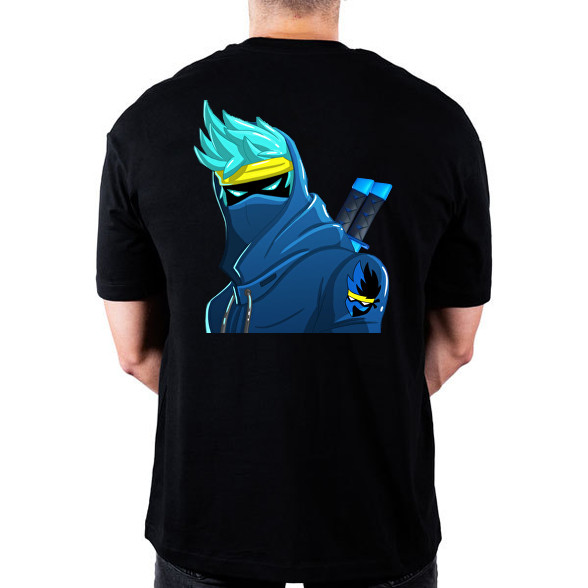 Vector Fortnite Ninja -Oversized póló