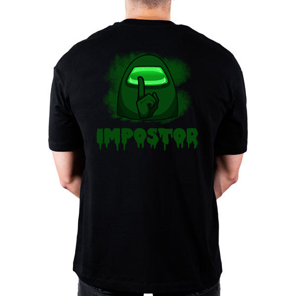 IMPOSTOR-GREEN-Oversized póló