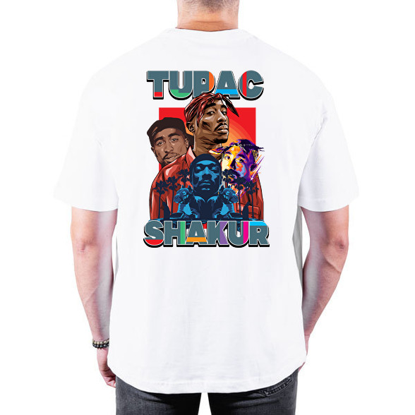 Tupac-Oversized póló