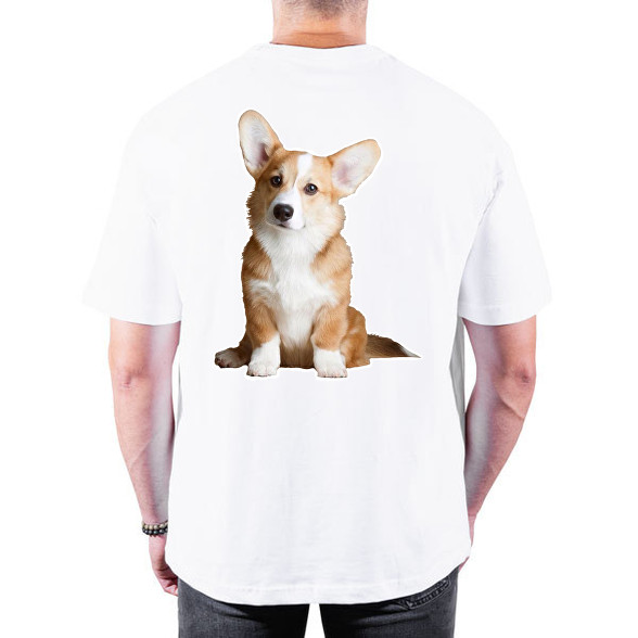 corgi-Oversized póló