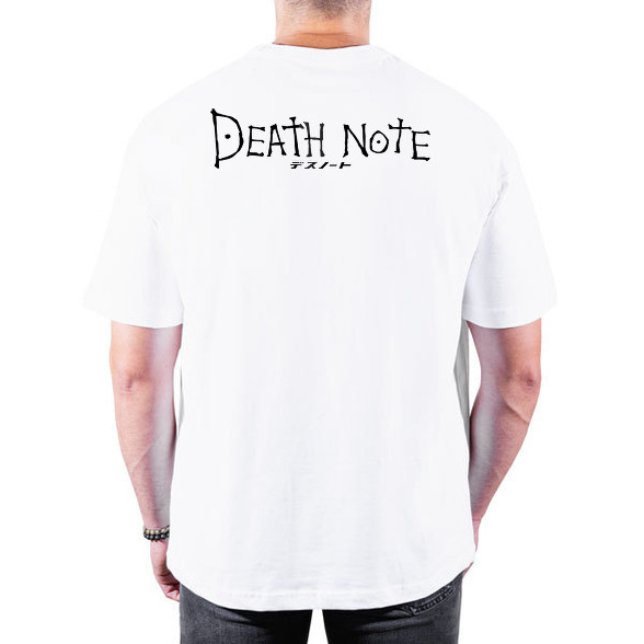 Death note (fekete)-Oversized póló