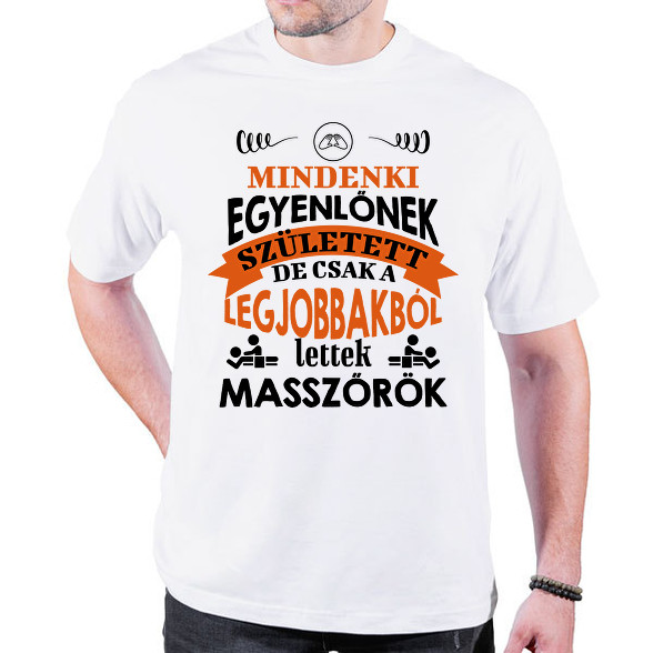 Legjobbakból lettek masszőrök-Oversized póló