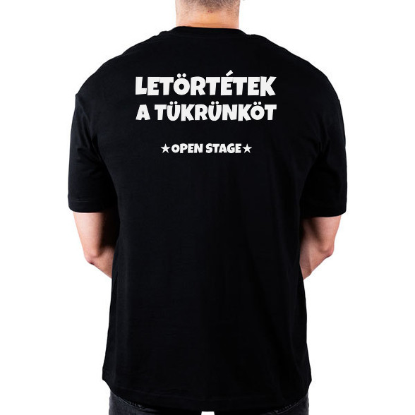 LETÖRTÉTEK A TÜKRÜNKÖT 3-Oversized póló