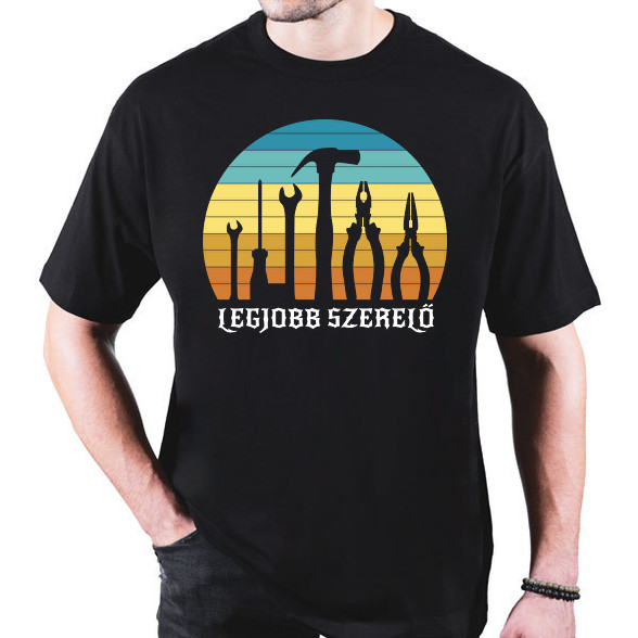 Legjobb szerelő-Oversized póló