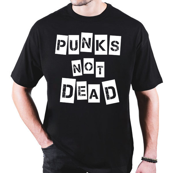 Punks not dead-Oversized póló