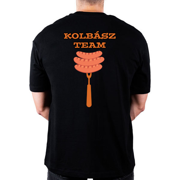 Kolbász Team-Oversized póló