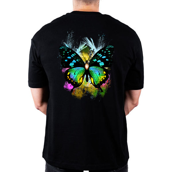 colorful butterfly-Oversized póló