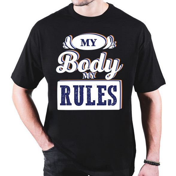 My body my rules-Oversized póló