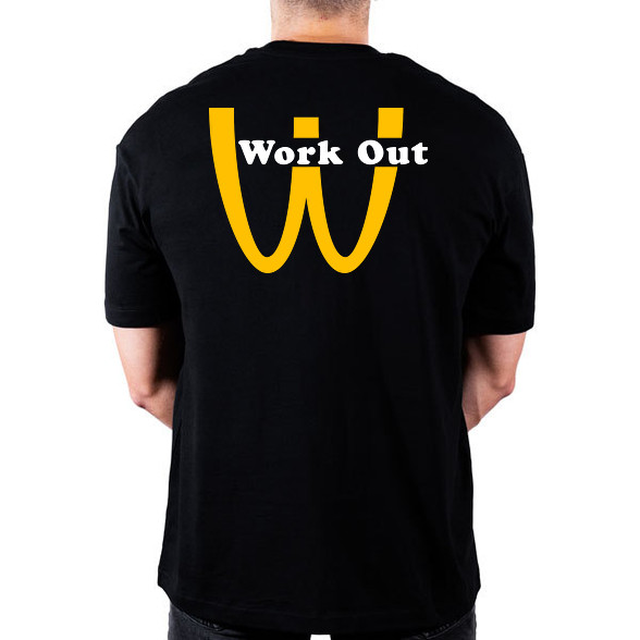 McDonalds Work Out-Oversized póló