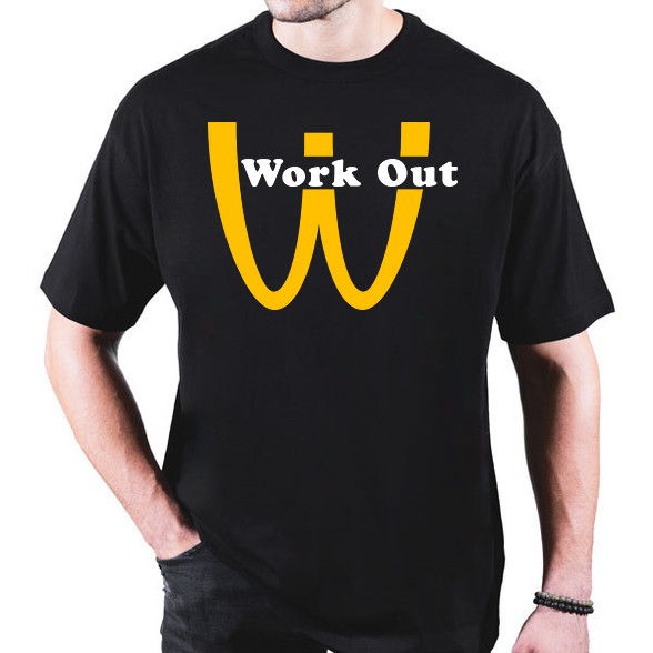 McDonalds Work Out-Oversized póló