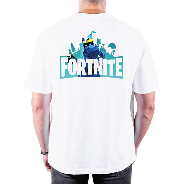 Fortnite logo Ninja-Oversized póló