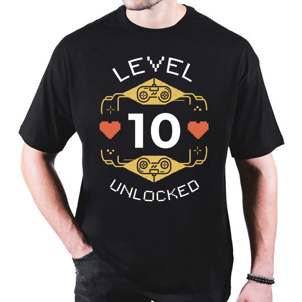 Level 10 unlocked-Oversized póló